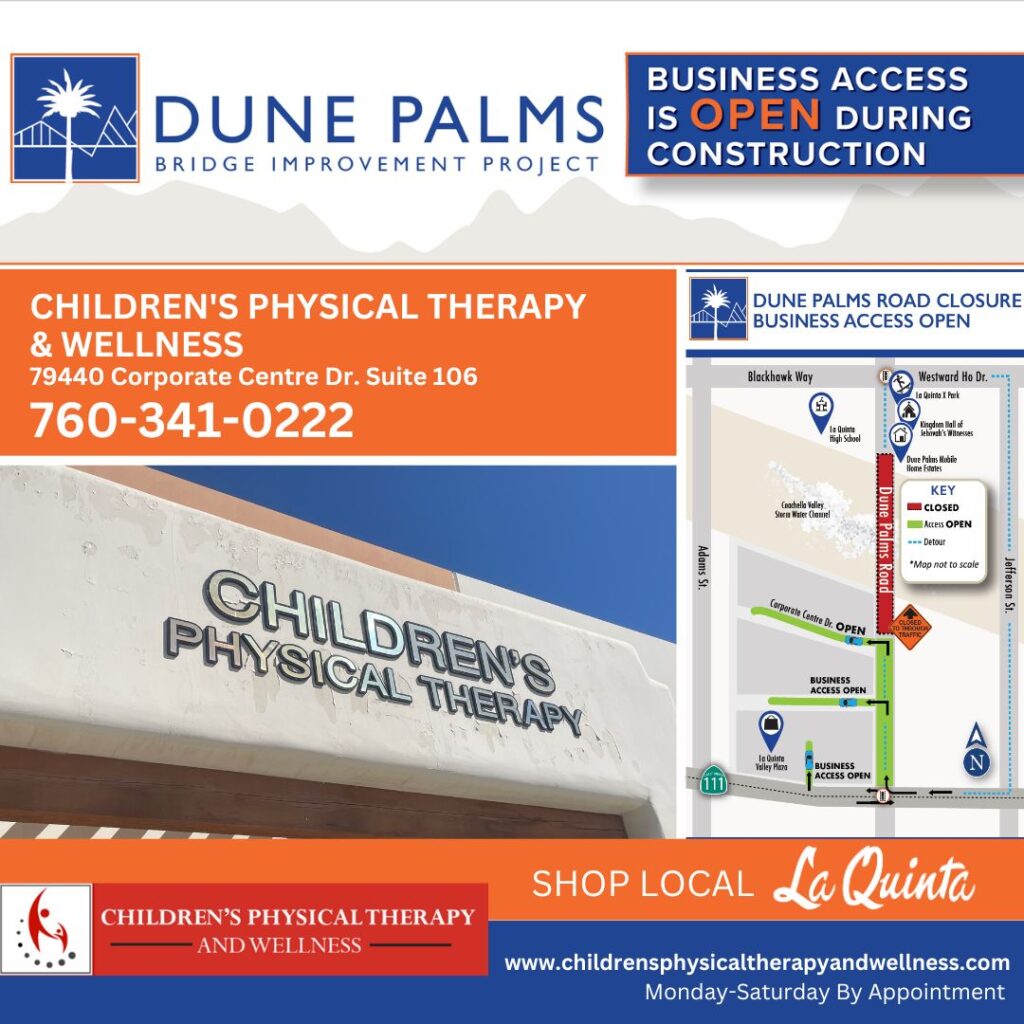 Children's Physical Therapy & Wellness | 79440 Corporate Center Drive | Suite 106